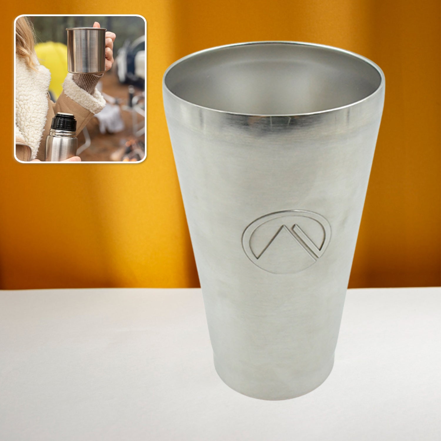 5780 Stainless Steel Vacuum Insulated Travel Mug/ Glass Reusable Water Glass/Serving Unbreakable Drinking Glasses Plain Design for Everyday Use Drinks Water, Tea Mug, Outdoor, Home, Office (1 Pc) 5780 Stainless Steel Vacuum Insulated Travel Mug/ Glass Reusable Water Glass/Serving Unbreakable Drinking Glasses Plain Design for Everyday Use Drinks Water, Tea Mug, Outdoor, Home, Office (1 Pc)